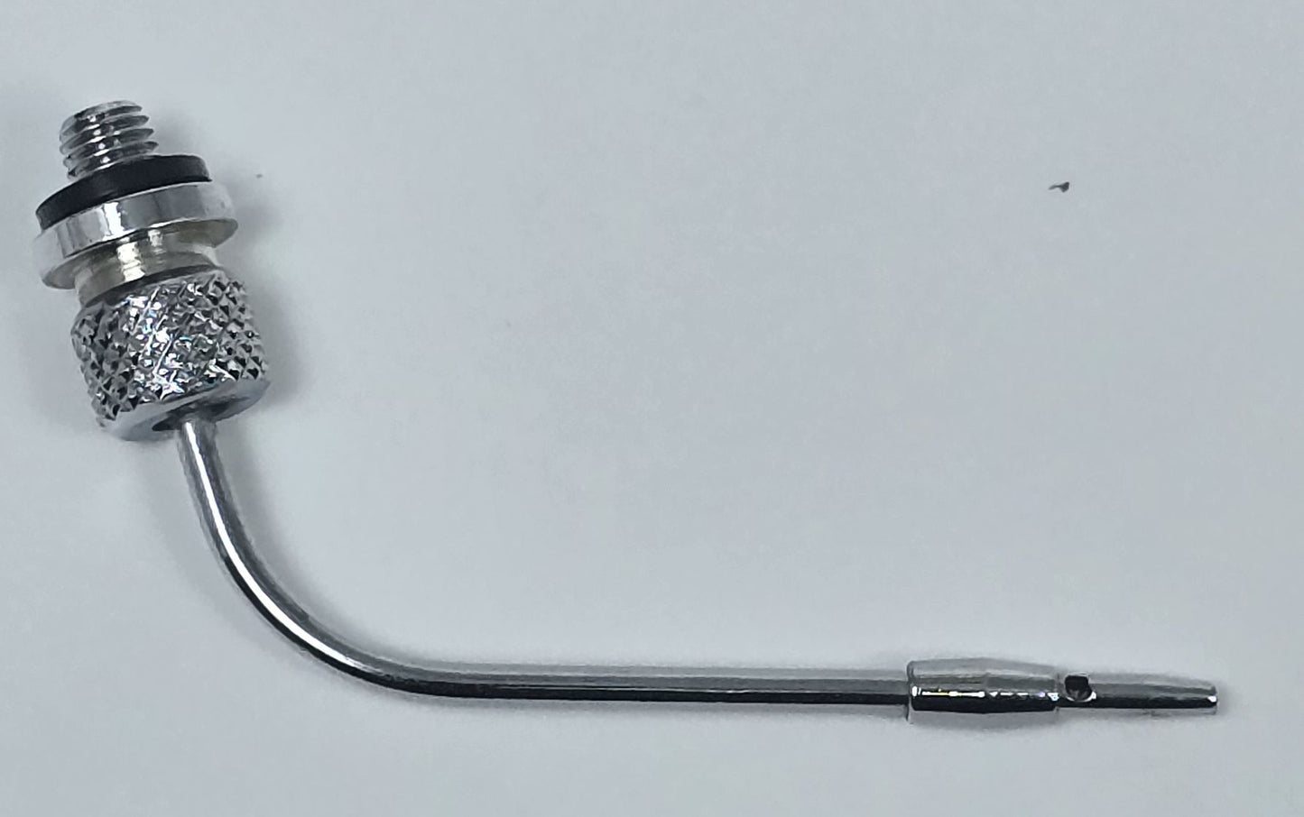 349-D Arterial Tube 2" Curved Threaded Hub Indented Tie-off Triple Vent Extension