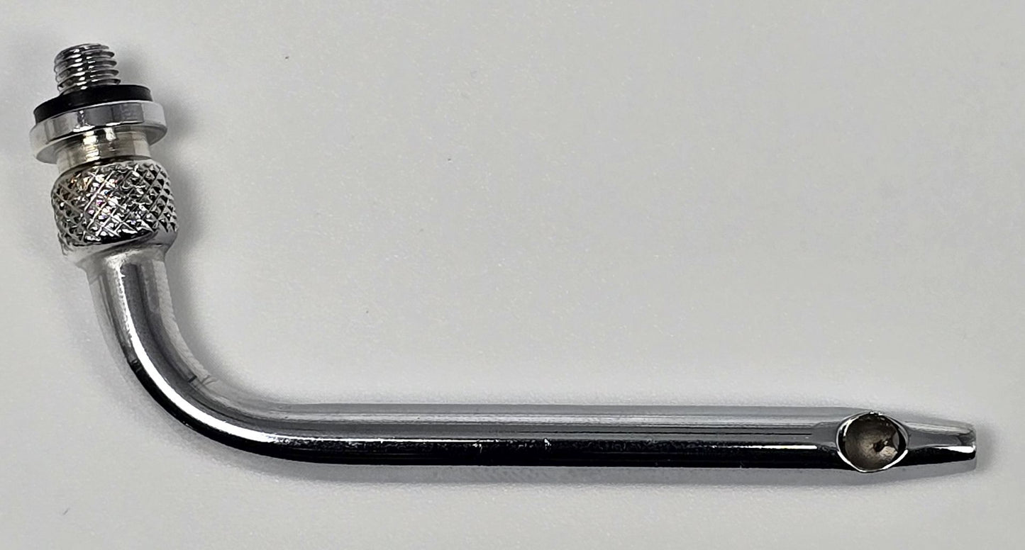 361-A Arterial Tube 2" Curved Threaded Hub No Tie-off Triple Vent