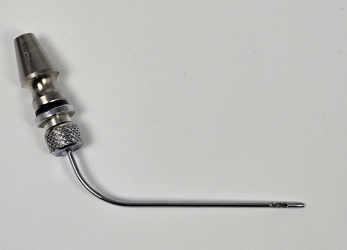 927 Arterial Tube 2" Curved Threaded Hub No Tie-off Probe Tip