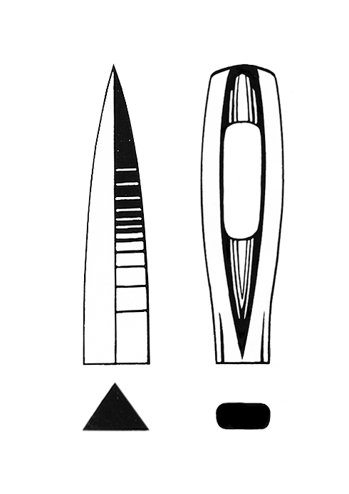 1818-1R Veterinary 3/8 Circle Reverse Cutting Edge Suture Needle