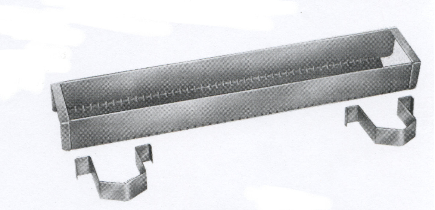 Sanitray Instrument Insert - Stainless Steel — 1044B Sanitray Inst Insert Stainless