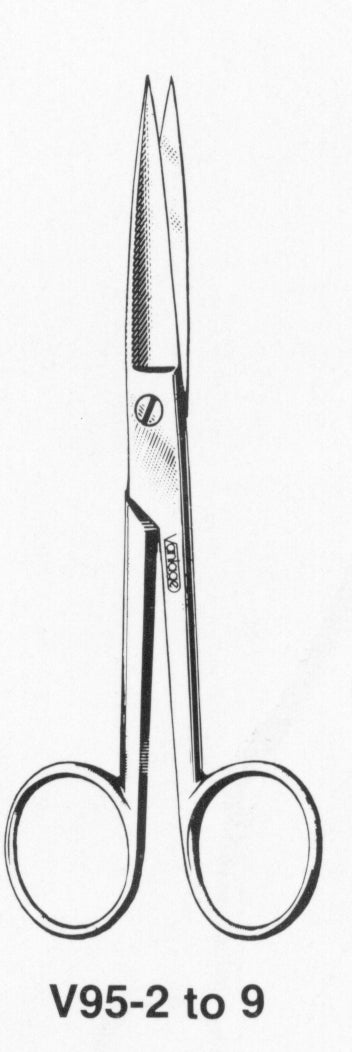 Operating Scissors 6.5" Stainless Steel V95-8 — 1122
