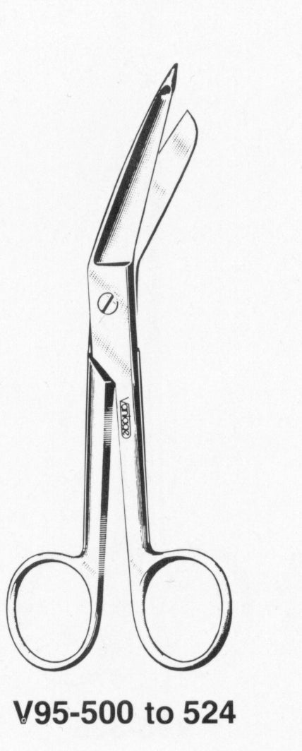 Lister Bandage Scissors, 5 1/2" — 1115