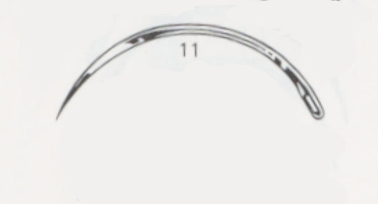 Regular Surgeon Needle 3/8 Circle 1822-12 — 1 Regular Surgeon 3/8 Circle 1822-12