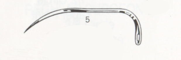 3-0 Loopuyt's Thumb Suture Needle - 1846-5 — 3-0 Loopuyt's/Thumb 1846-5