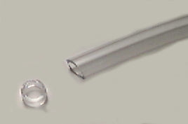 4TC Clear Vinyl Drain Tubing - 3/8" ID, 1/2" OD, 1/16" Wall — 4TC Clear Vinyl Tubing