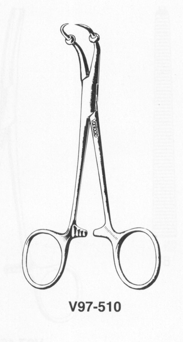 Backhaus Towel Clamp, 3.5 in (V97-506) — 500