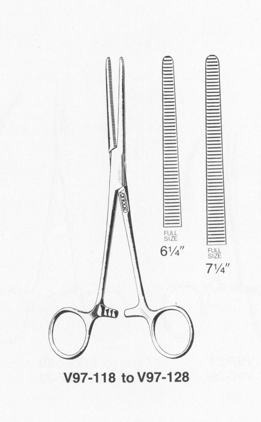 Rochester Pean Forcep Curved 6.25 in — 505