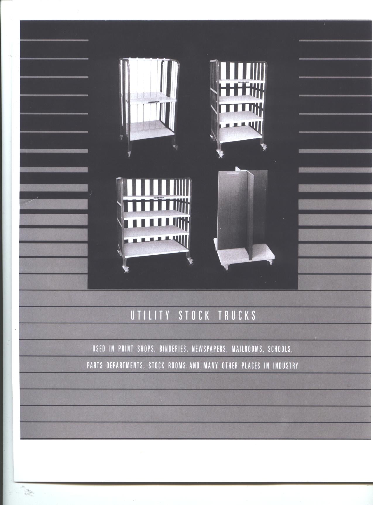 Utility Stock Truck for Industrial Use