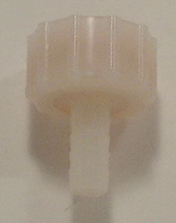 16 Fr Faucet Adapter - Plastic to Slip Hub — 16 Faucet Adapter Plastic to Slip Hub