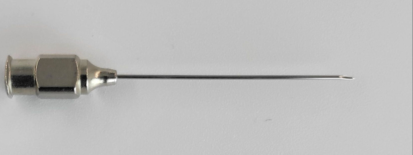 38 cc Glass Hypodermic Syringe with Needles (1.5", 2.5", 3") — 38 Glass Hypo W/ Needles 10 CC