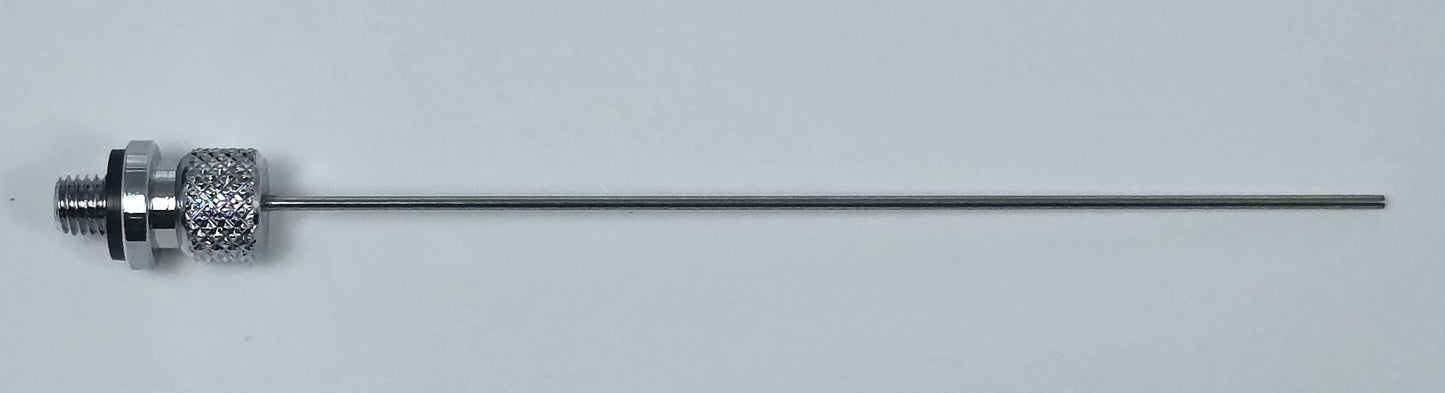 335 Arterial Tube 3" Straight Threaded Hub No Tie-off Blank End