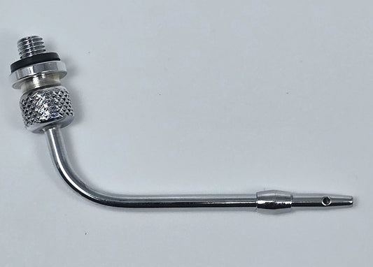 349-C Arterial Tube 2" Curved Threaded Hub External Tie-off Triple Vent Extension