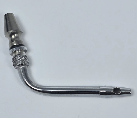 354-A Arterial Tube 2" Curved Slip Hub External Tie-off Triple Vent