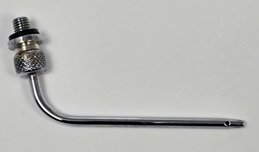 361-C Arterial Tube 2" Curved Threaded Hub No Tie-off Triple Vent