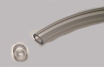 3TCH Heavy Wall Clear Vinyl Tubing - 3/8" ID, 5/8" OD — 3TCH Clear Vinyl Tubing Heavy