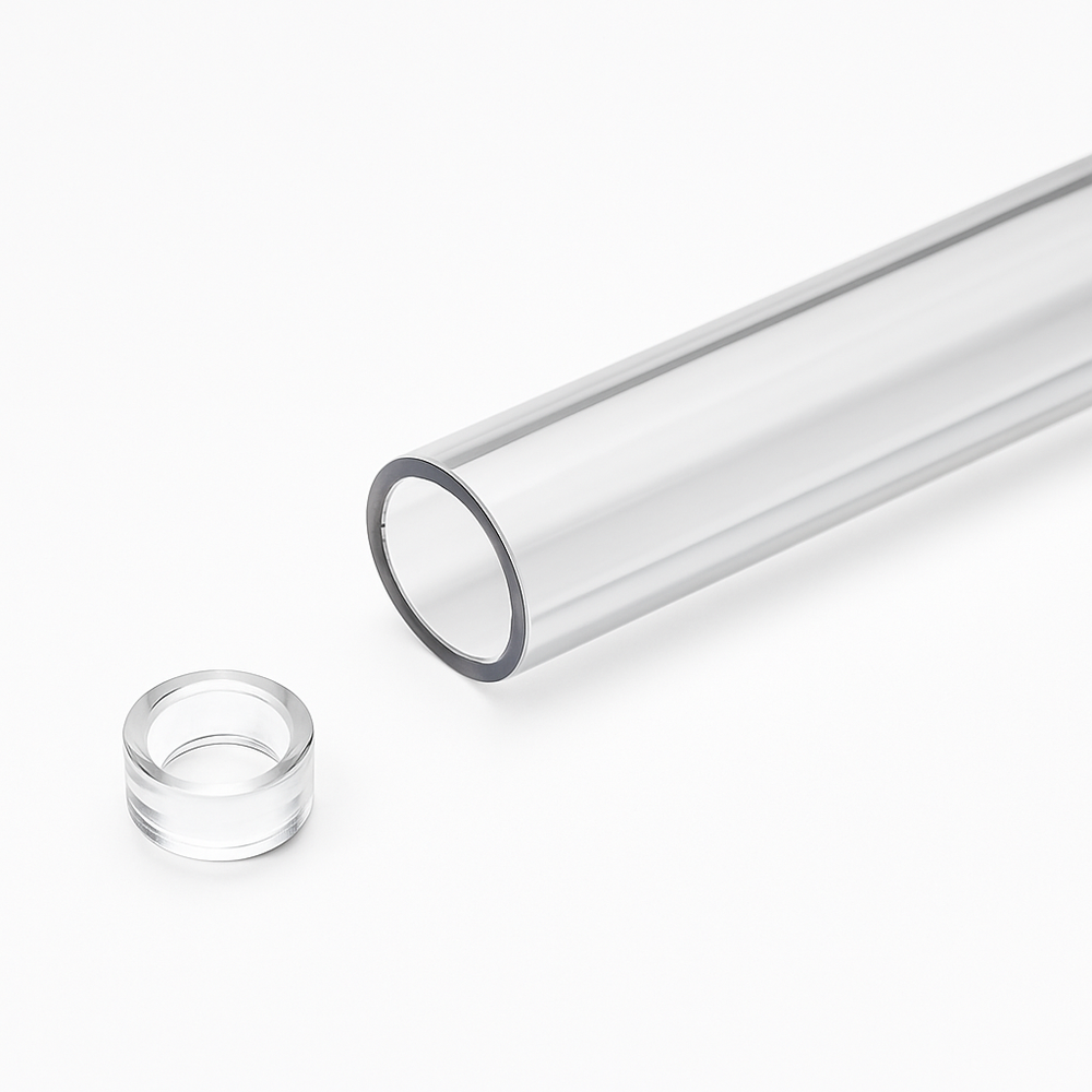 4TC Clear Vinyl Drain Tubing - 3/8" ID, 1/2" OD, 1/16" Wall — 4TC Clear Vinyl Tubing