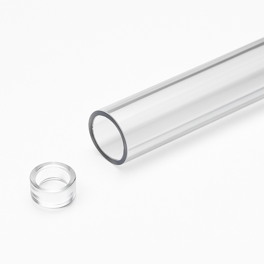 4TC Clear Vinyl Drain Tubing - 3/8" ID, 1/2" OD, 1/16" Wall — 4TC Clear Vinyl Tubing