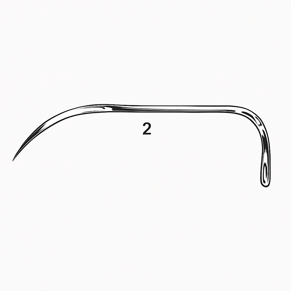 3-0 Loopuyt's Thumb Suture Needle — 3-0 Loopuyt's/Thumb 1846-2