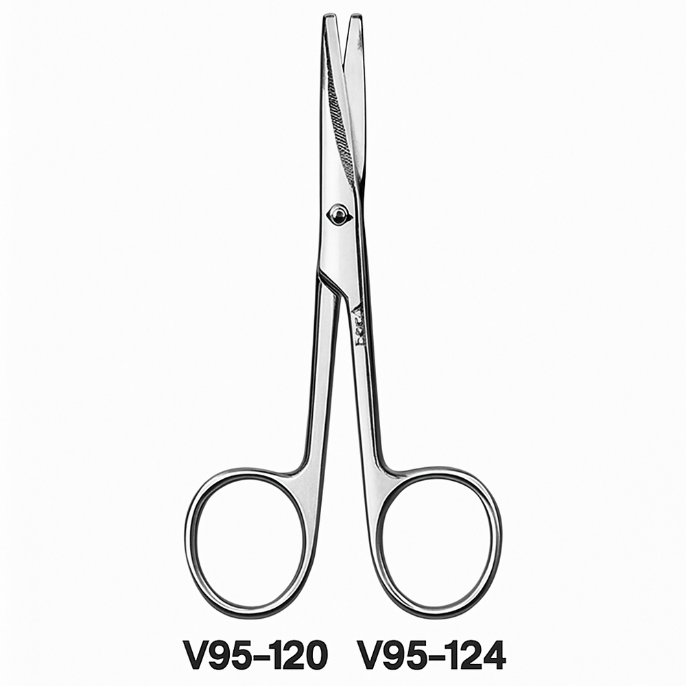 Mayo Curved Scissors 5 1/2" V95-122 — 1108