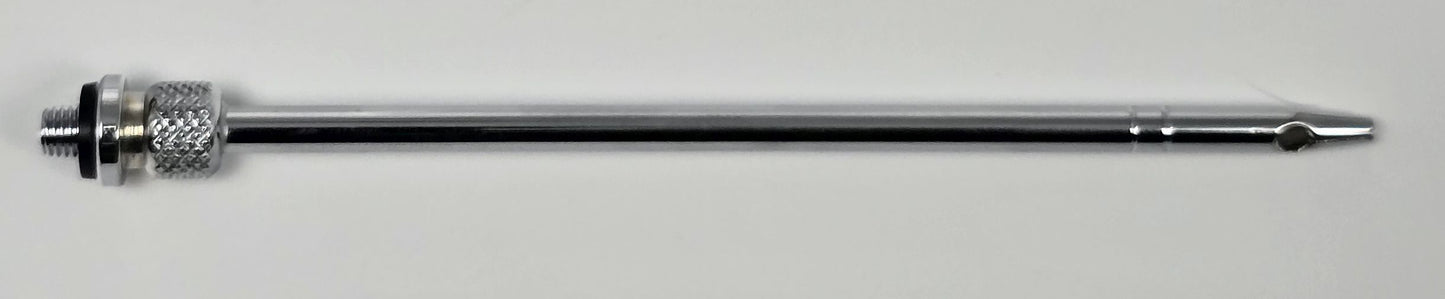 901 Arterial Tube 4" Slip Hub Indented Tie-off Slotted Vent