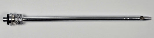 905 Arterial Tube 4" Straight Threaded Hub Indented Tie-off Slotted Vent