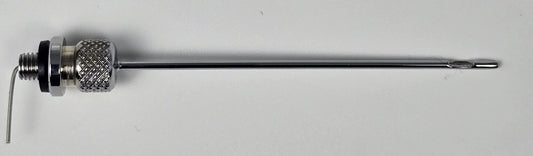 924 Arterial Tube 2" Straight Threaded Hub No Tie-off Probe Tip