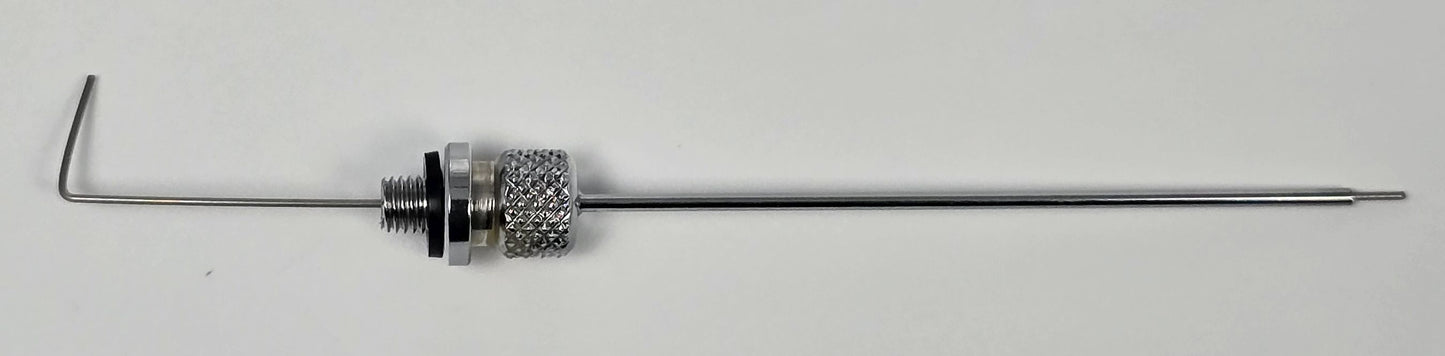 926 Arterial Tube 2" Straight Threaded Hub No Tie-off Blunt End