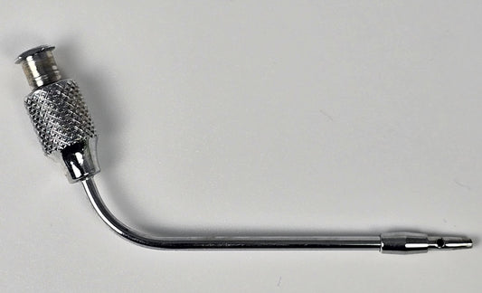 963 Arterial Tube 2" Curved Luer-Lok Hub No Tie-off Triple Vent Extension