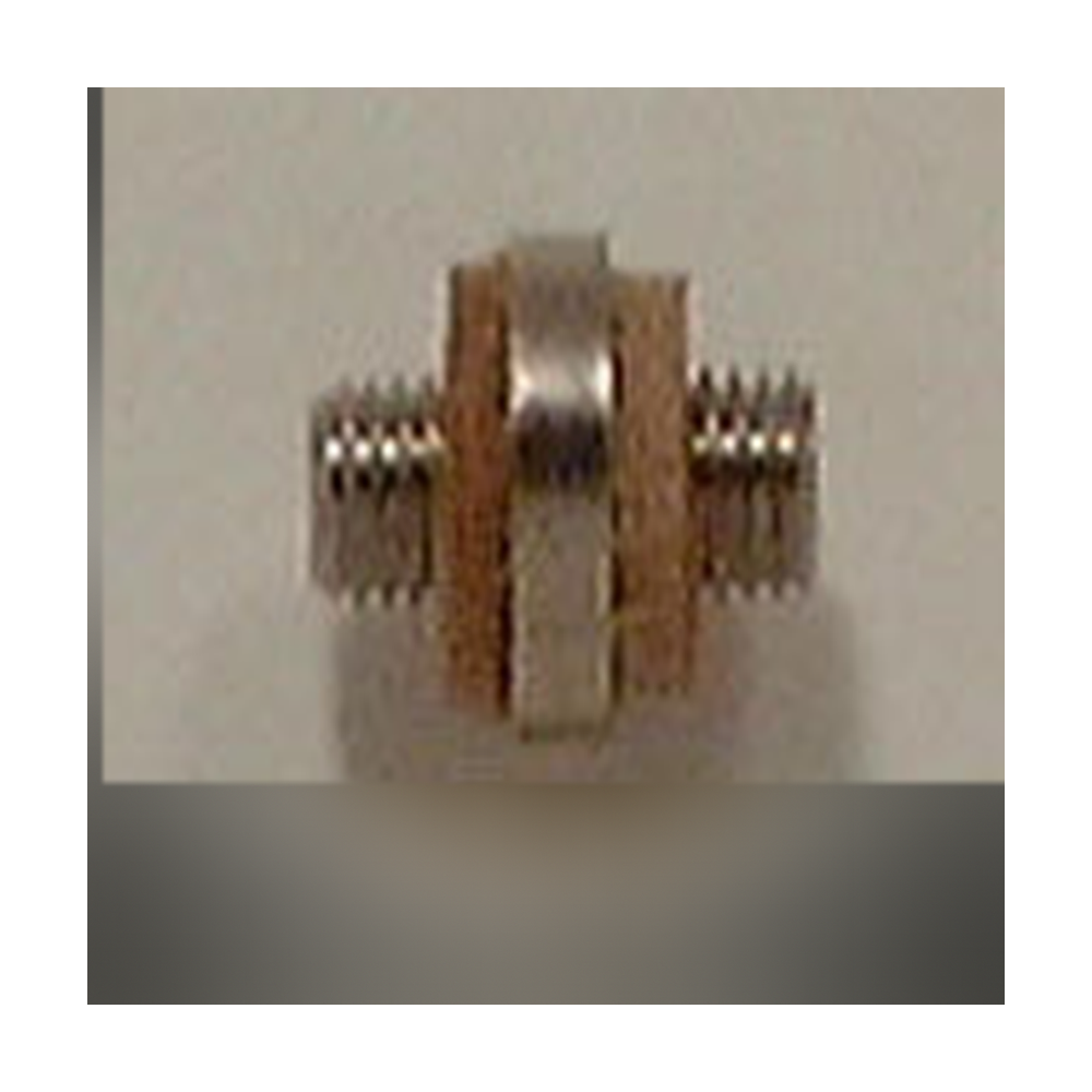 871-B Double Male Arterial Thread Adapter — 871-B Adpt.Dbl Male Art Thd