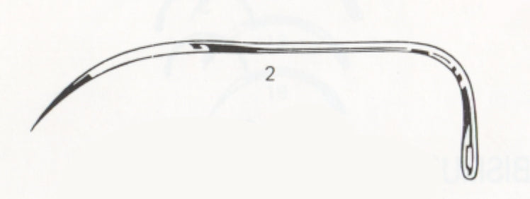 Loopuypt Embalming 3-0 Loopuyt's Thumb Suture Needle – The Slaughter Instrument Co. Inc.