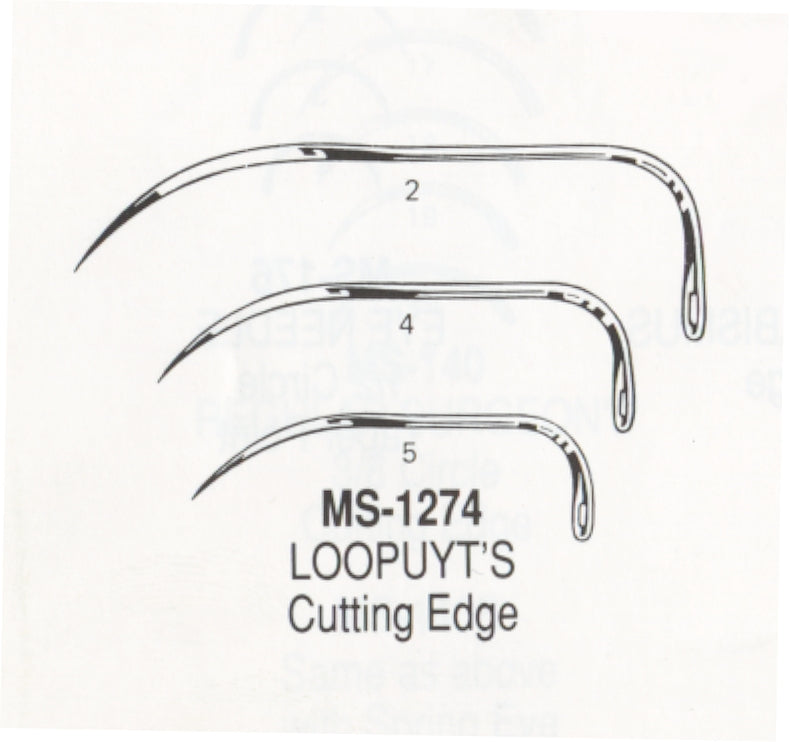 Loopuypt Embalming Loopuyt 1846 Series Cutting Edge Suture Needle Set – The Slaughter ...